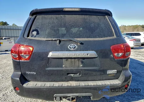 2008 Toyota Sequoia Limited from USA, damaged, VIN 5TDBY68A38S005297